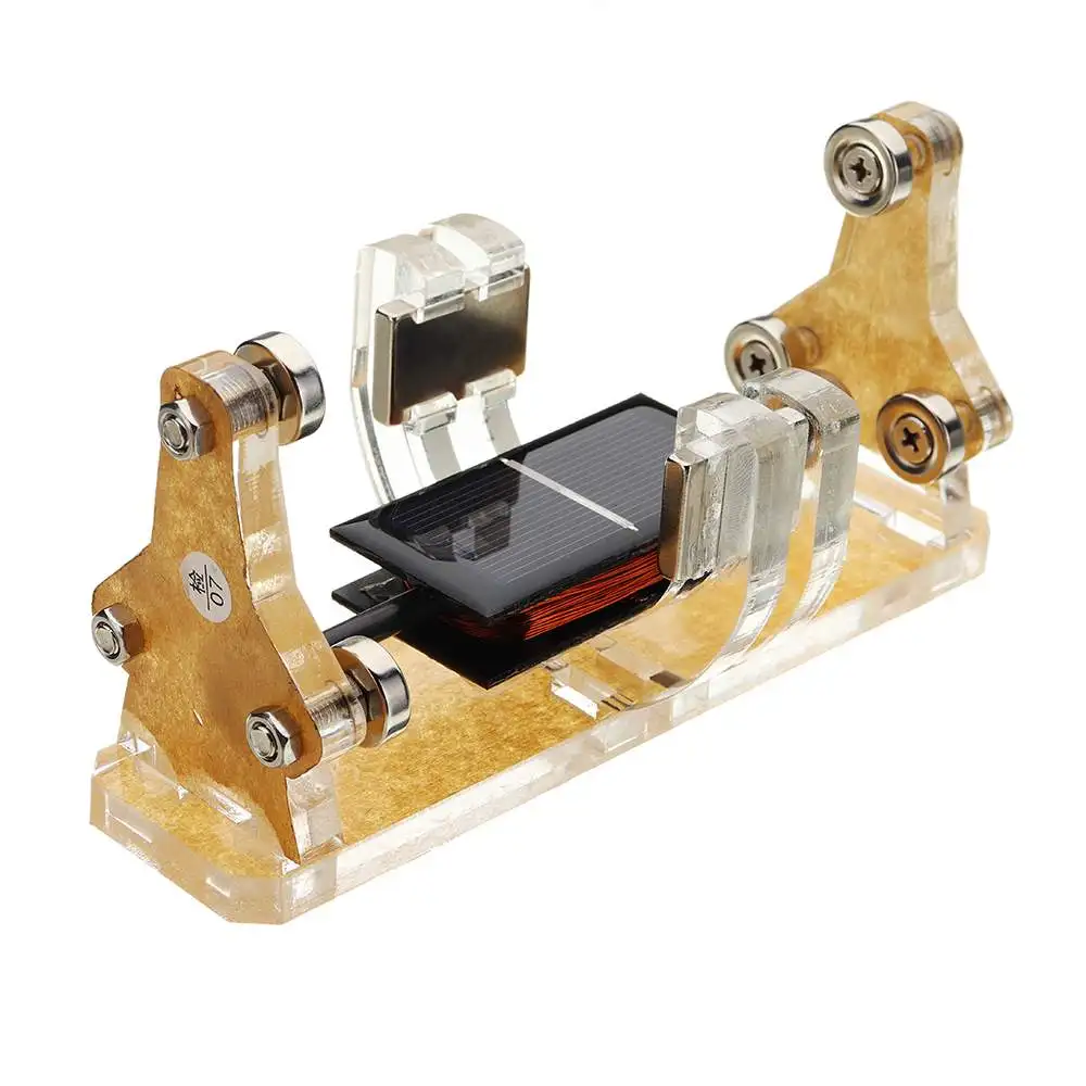 

Horizontal Double-Sided Magnetic Levitation Suspension Solar Motor Educational Model Toys Solar Panel Motor Equipment Parts