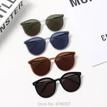 Новые модные круглые красивые Солнцезащитные очки женские винтажные jACK HI брендовые дизайнерские черные зеленые негабаритные рамки оттенки женские Uv400