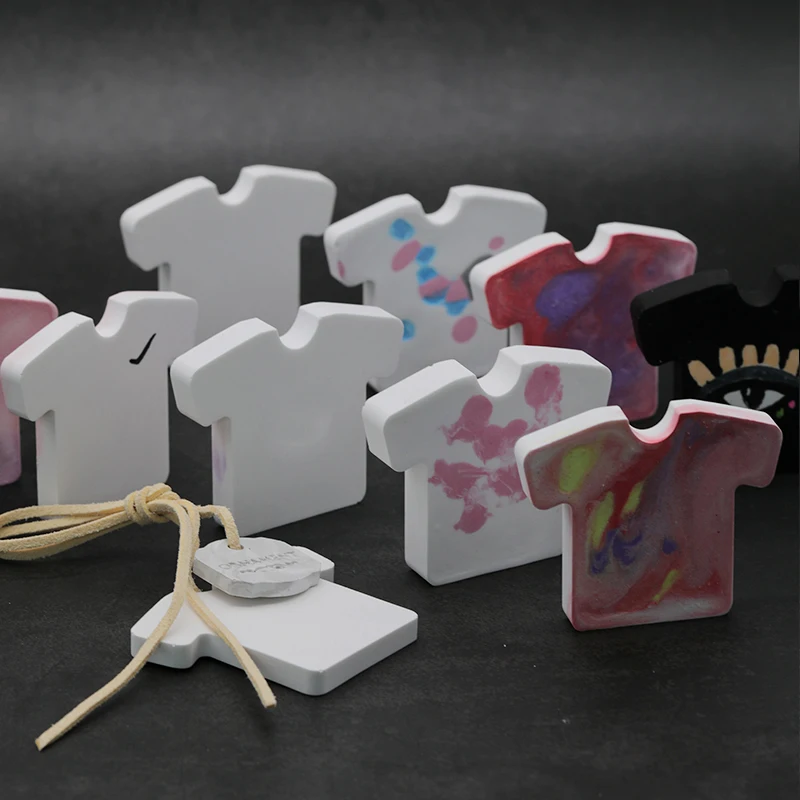 

Cute clothing shape silicone mould Suit for making cake fondant wardrobe Aroma plaster Clothing store handmade gifts Soap mold