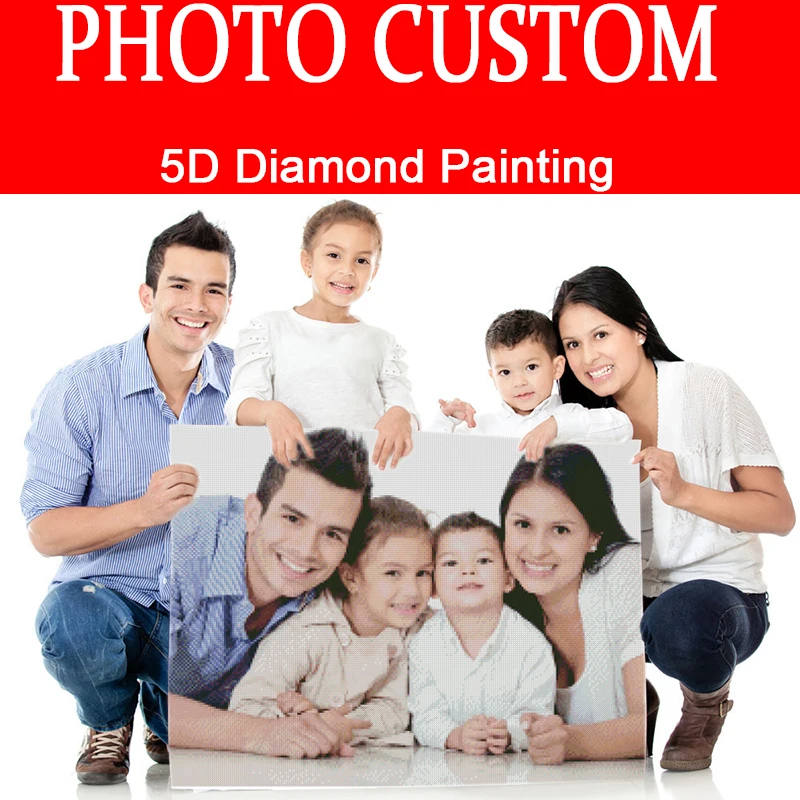 DIY фото на заказ Алмазная картина квадратные Стразы вышивка бисером крестом 5D