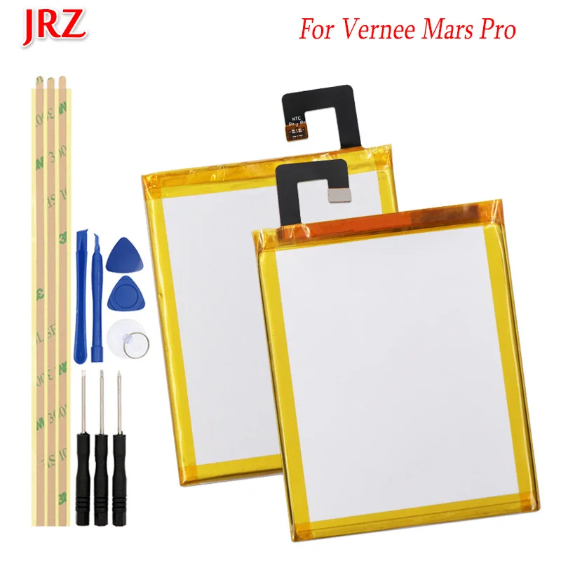 Аккумулятор JRZ для телефона Vernee Mars Pro 3 8 В 3500 мАч с набором
