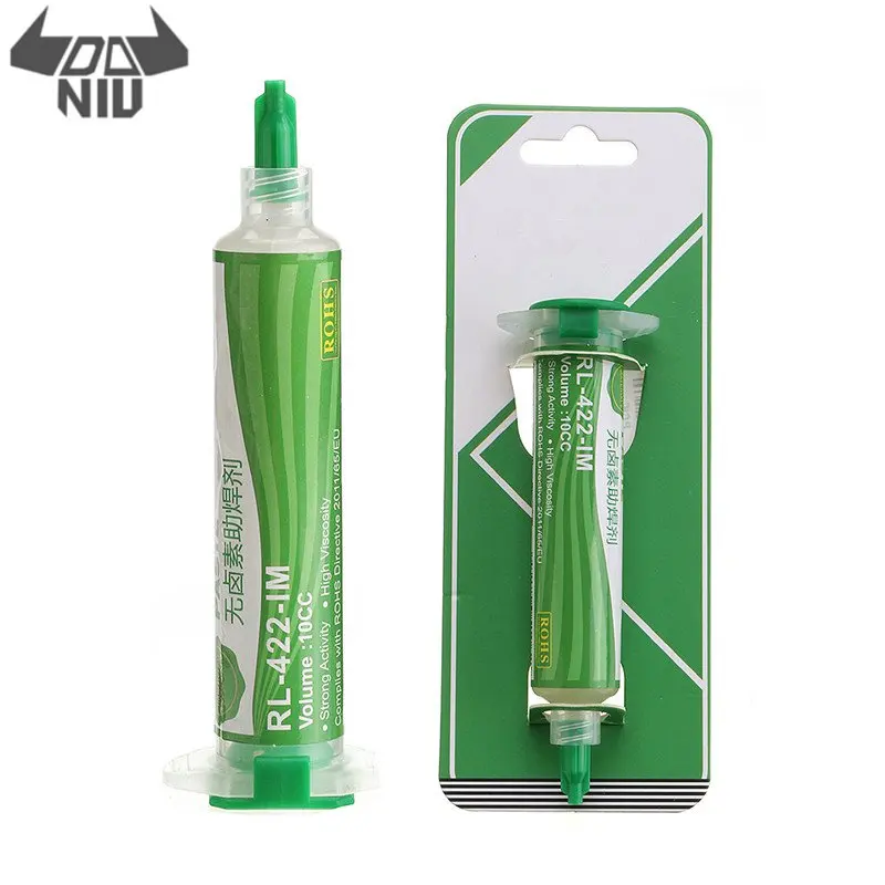 Паяльная паста DANIU 10cc Fluxes смазка RL-422-IM для чипов компьютера телефона сид BGA SMD PGA PCB