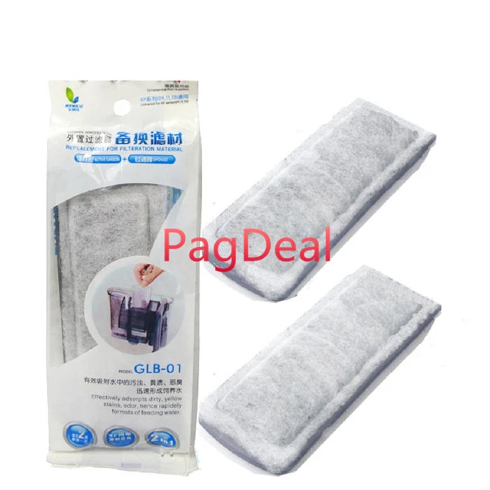 XP-09 XP-11 XP-13 수족관 폭포 외부 필터에 대 한 2pcs 팩 교체 폼 패드 액세서리 부품