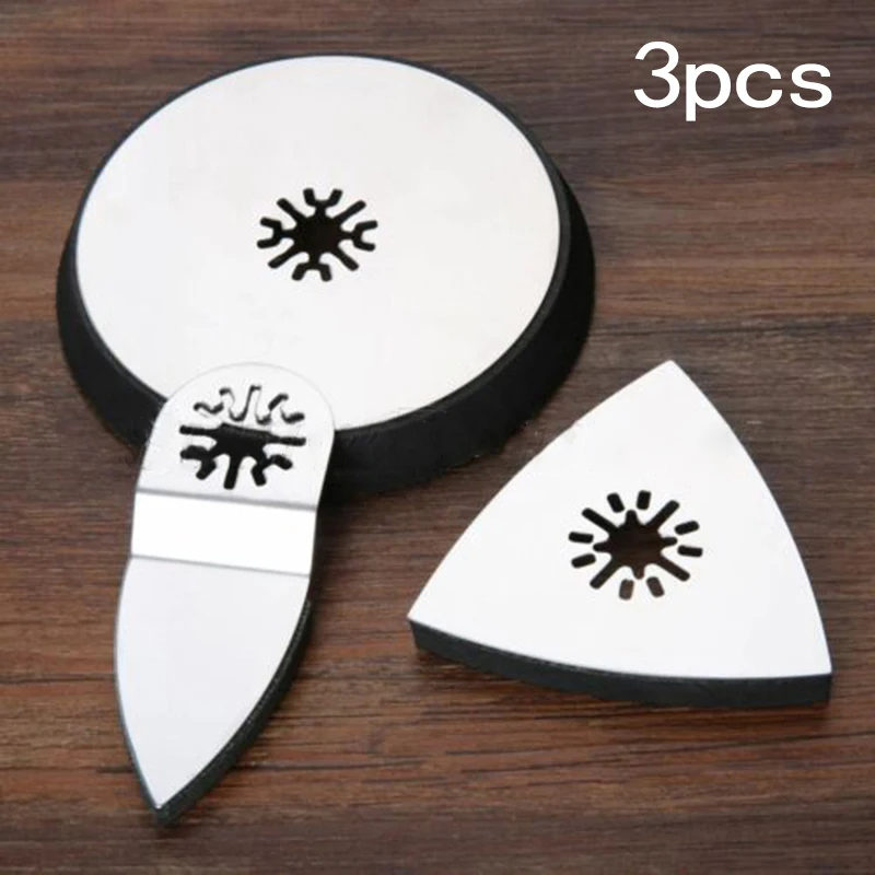 

3pcs/Set Sanding Pad Oscillating Saw Blades Multi Tool Accessory For Fein Worx