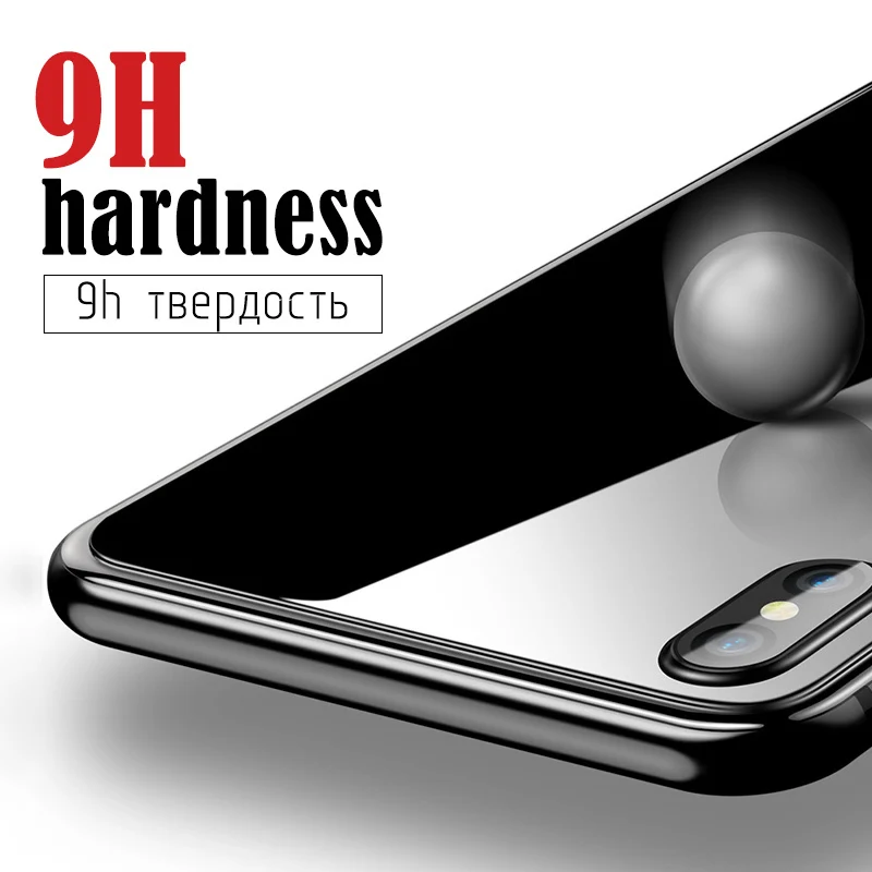 8D Передняя и задняя 2 шт закаленное стекло для iPhone X Xs Max 9H защита экрана на XR