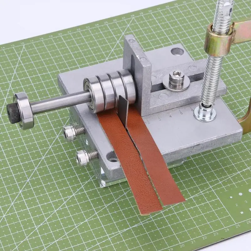 Кожевенное ремесло режущий кожаный ремень резак сплиттер для паринга ремень для инструментов Режущий Станок Skiver искусство, ремесла и шитье