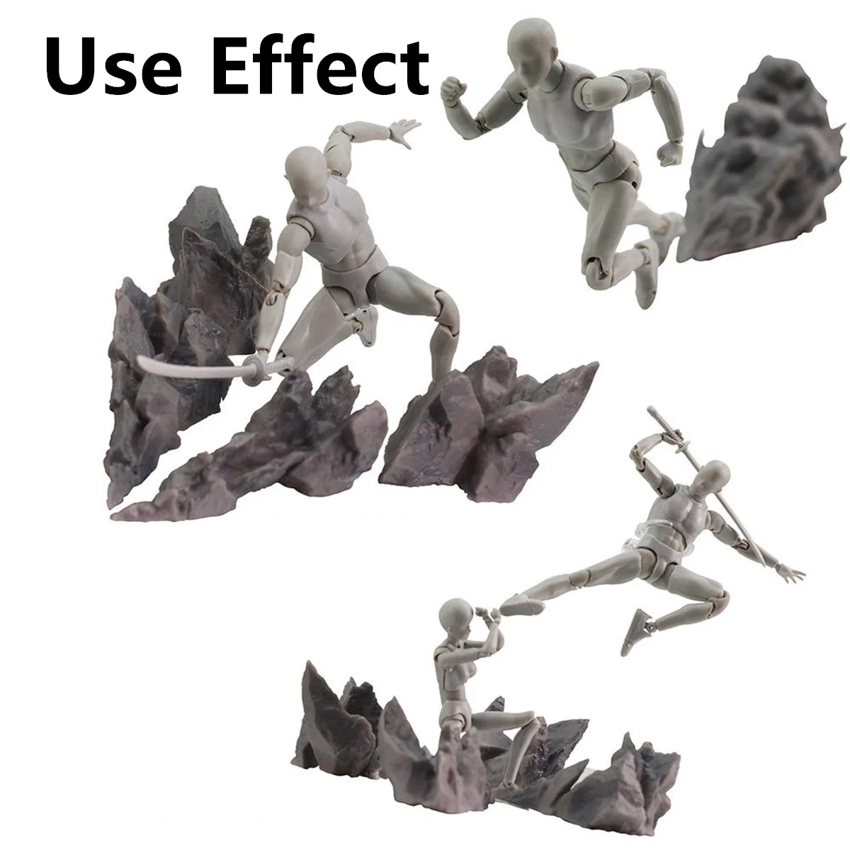 DIY Anime Figure Burning Effects Display Stand for S.H.Figuarts Tamashii Toy