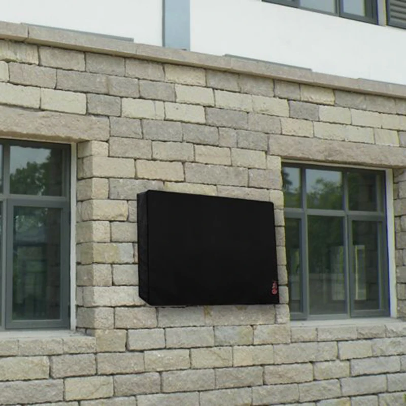 Накладка в виде телевизора наружный черный водонепроницаемый пыленепроницаемый протектор для 30-65 дюймов ЖК-светодиодный