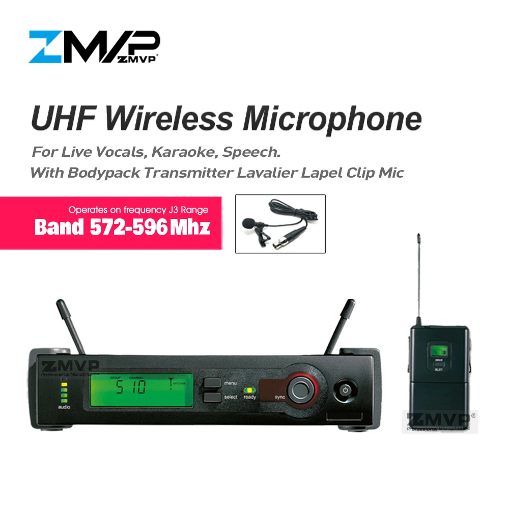 Профессиональный микрофон UHF SLX14 беспроводной с SLX Bodypack передатчик петличный