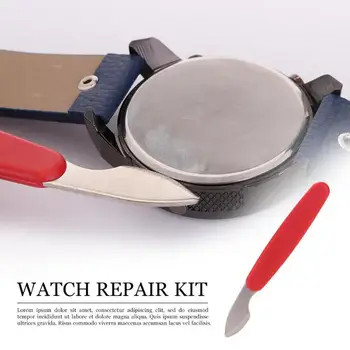 

2pcs Watch Back Cover Case Openers Knife Remover Battery Change Watchmaker Repair Tool Kit