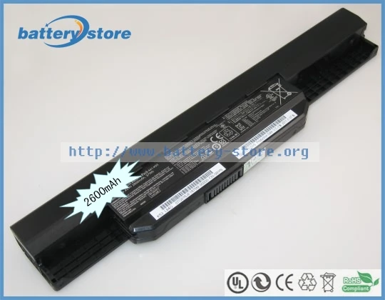 

New Genuine laptop batteries for A32-K53,K53S,A45,A45A,A53E,A83,K53T,X53S,A43B,K43,X44H,A53SV,X54,K43B,K43U,14.4V,4 cell