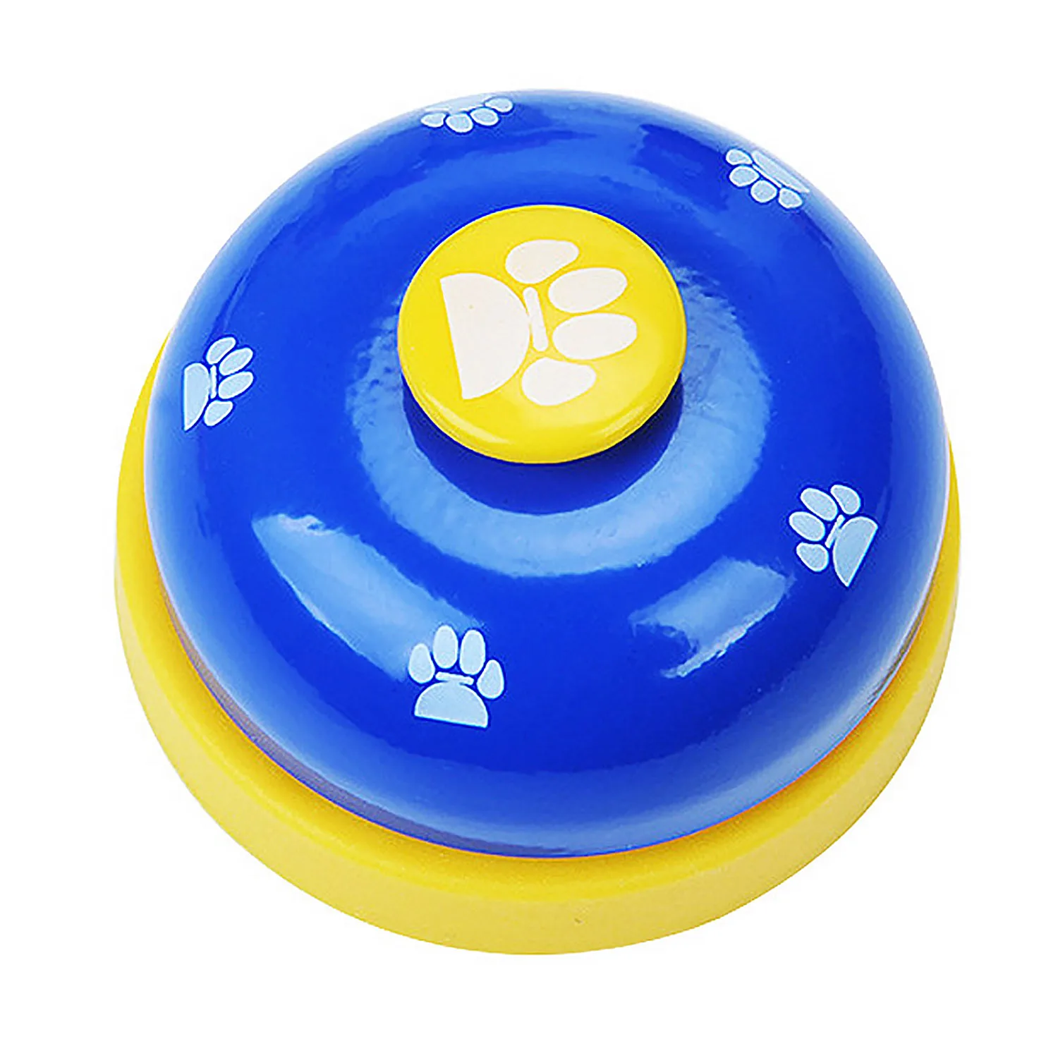Behogar модная лапа напечатанная собака кистевой эспандер колокольчик интерактивные игрушки для лапок игры для домашнего обучения дома разбивание случайный цвет