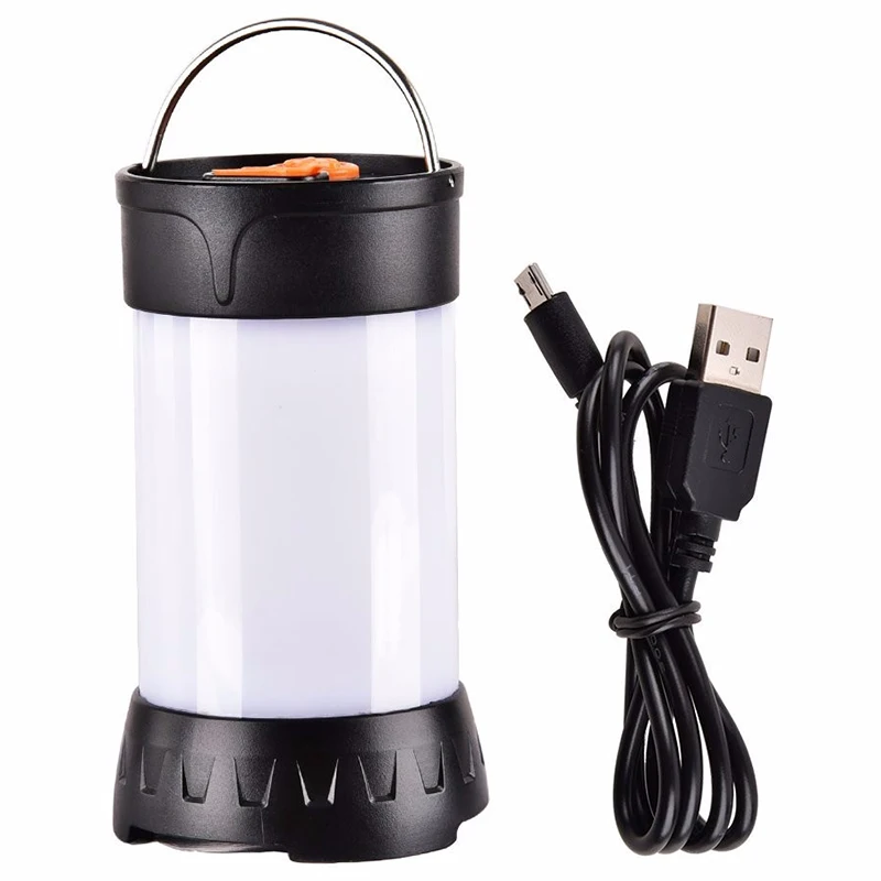 

Led Camping Light Rechargeable Led Portable Lantern Flashlight USB 5 Modes Outdoor Waterproof Ipx4 Magnetic Light