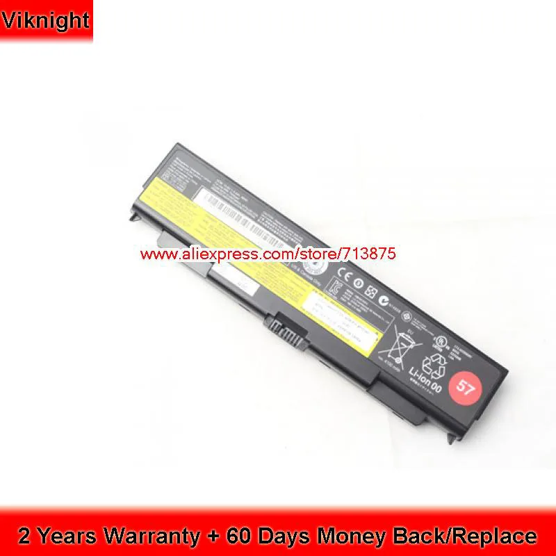

Genuine 10.8V 48Wh 45N1160 45N1161 Battery for Lenovo ThinkPad T440p T540P W540 L440 L540
