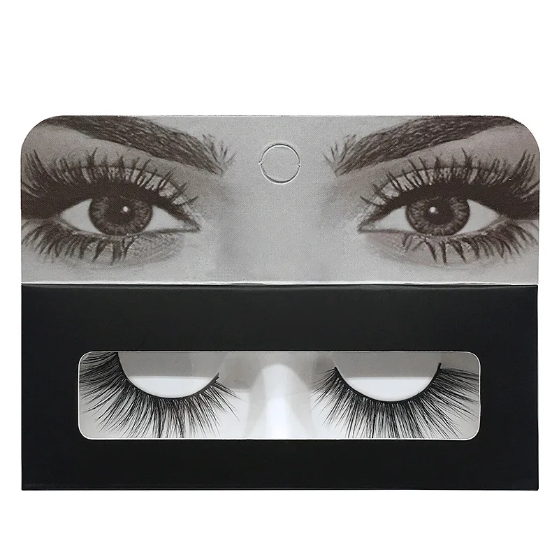 

3D Faux Mink Hair False Eyelashes Natural Look Handmade Extension Makeup Tools Reusable Volume Eyelashes For Beauty Dn*