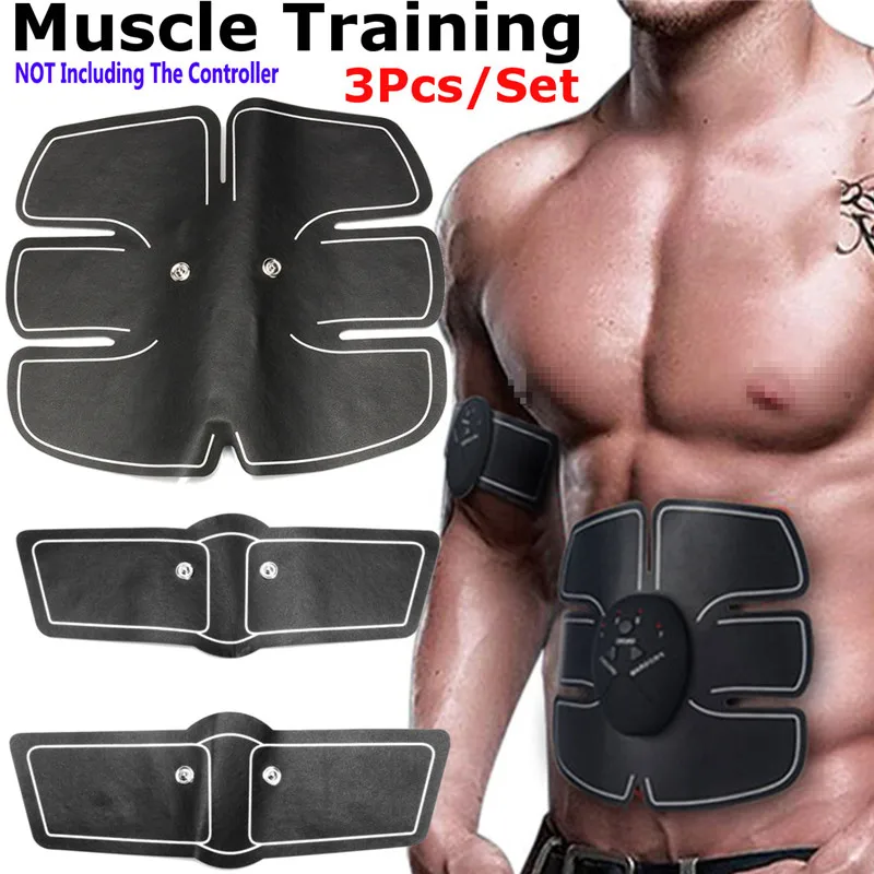 3Pcs Stickers Patch For Muscle Stimulator ExerciseTraining Machine ABS