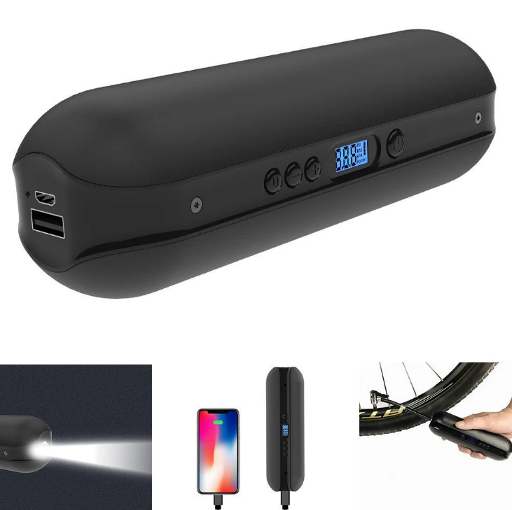 Billige Mini Handheld Luftpumpe Mit Batterie Für Auto Motorrad Fahrrad Basketball Luftpumpe Tragbare Muti funktionale Auto Motocross Luft pumpe