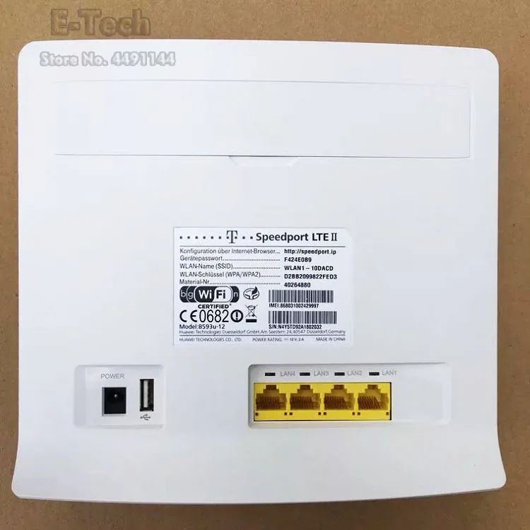 Huawei b593 12 100 Мбит/с Беспроводной маршрутизатор 4G LTE CPE шлюз Мбит Мобильный Wi Fi Hotspot с