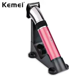 Оригинальный Kemei 610 Электрический моющийся триммер для стрижки волос триммер для волос Professional перезаряжаемый триммер для волос Бритва для