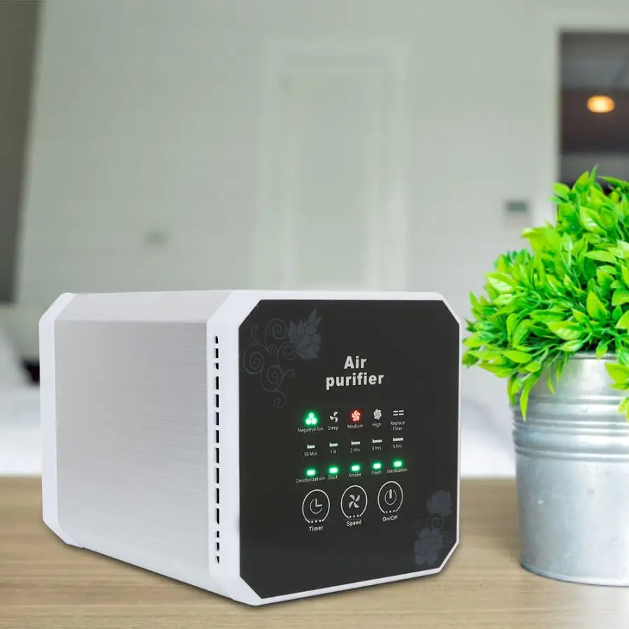 

Household Air Purifier with True HEPA Filter Sterilizer Remove Formaldehyde Smoke Dust Air Wash Cleaning Air Cleaner