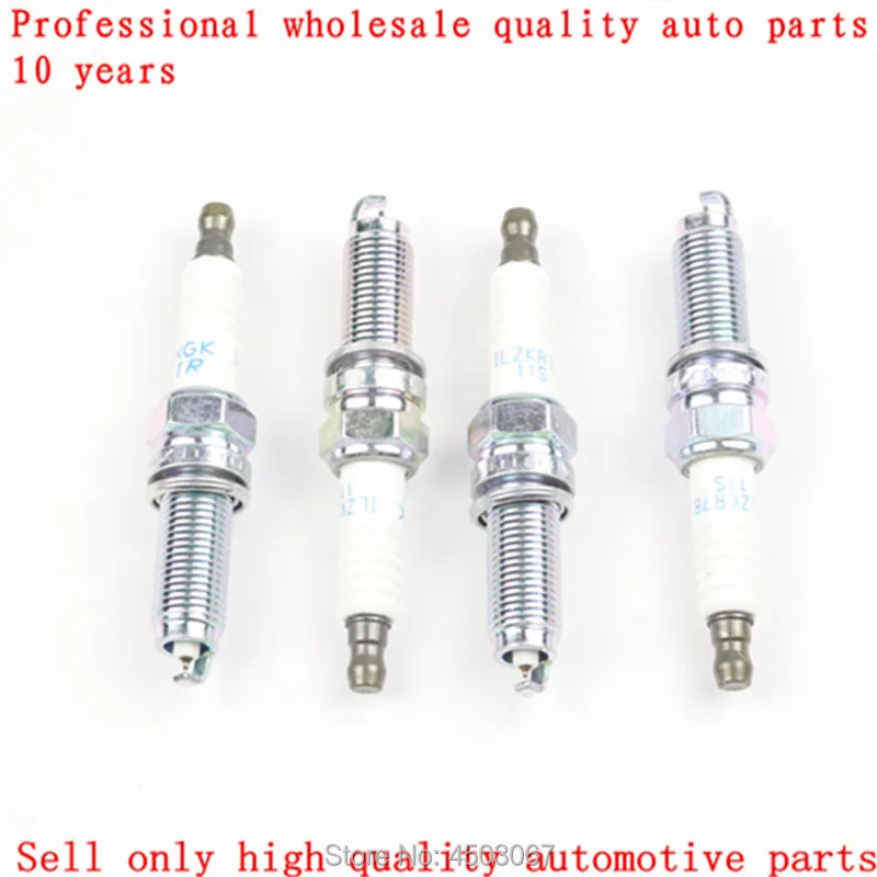 Iridium Spark Plug 12290 R48 H01 ILZKR7B 11S For Honda Accord Acura MDX