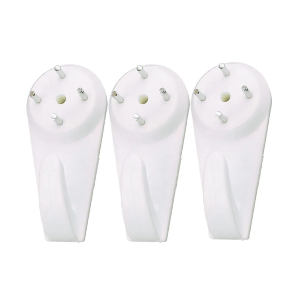 

3pcs Seamless Nails Invisible Optional Functional Durable Seamless Wall Nails Seamless Hooks Nail for Office Home Useing