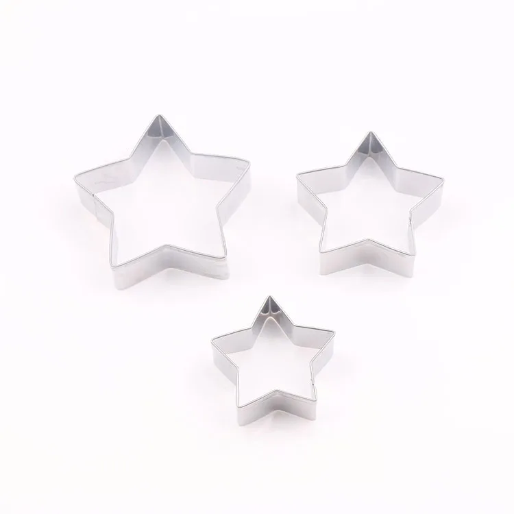 

Stainless Steel Pentagon Star Shape Cutting Mould Polymer Clay Tools Cutter