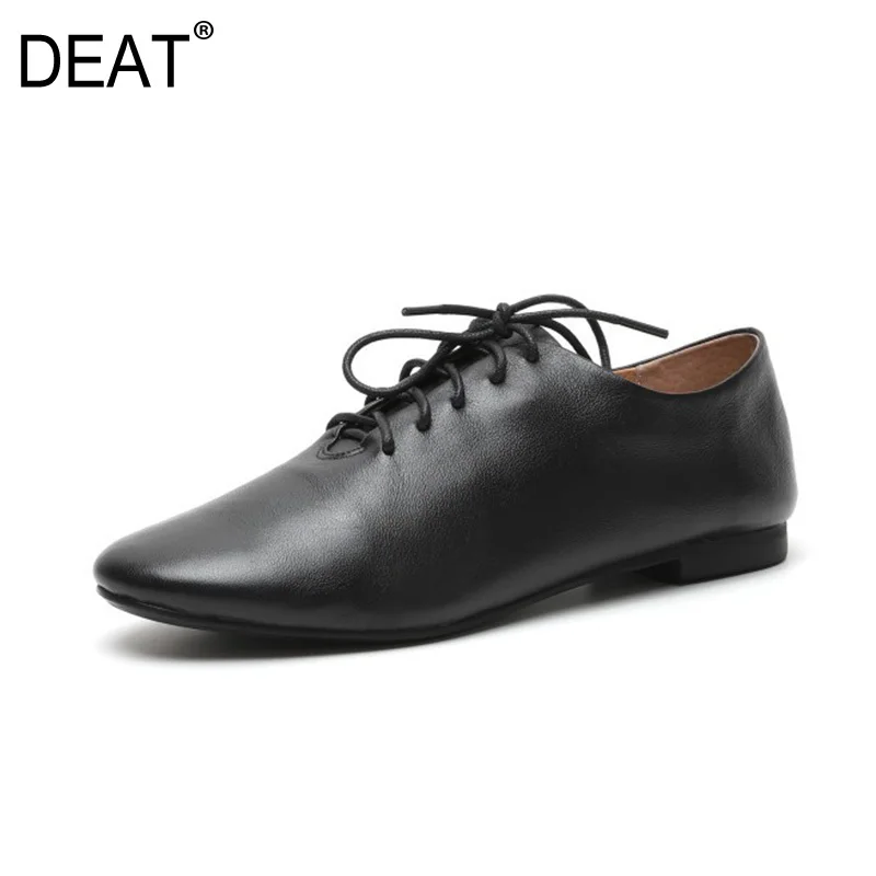 Dedo Planos Zapatos Casual Del Simple Pie white Sólido Black Redondo Mujer Moda Marea Encaje Individuales Primavera La De Nuevo 10sj235 Verano 2019 sordo nqYZ6Z