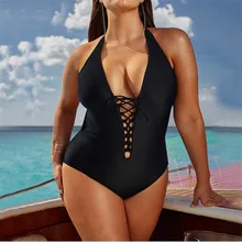 2019 One Piece Swimsuit Women Plus Size Swimwear Female Solid Bathing Suit Vintage Monokini Bodysuit Beach Wear Retro Swimwear 2019 One Piece Swimsuit Women Plus Size Swimwear Female Solid Bathing Suit Vintage Monokini Bodysuit Beach Wear Retro Swimwear