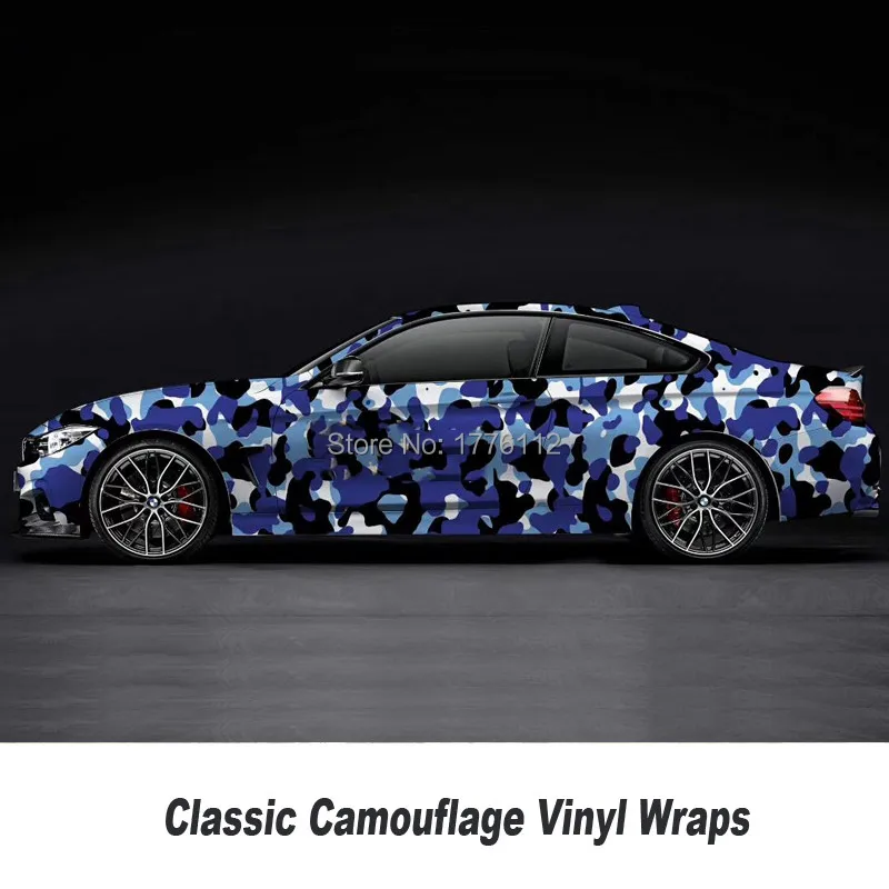 

Factory price car foil Camouflage wrapping Film With Air Free Vehicle Graphics Size: 1.52*5/10/15/20/25/30 M cam vinyl wraps
