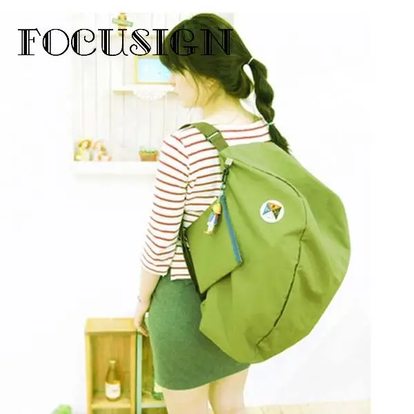 

Casual travel Folding Backpacks Storage Shoulder Bag Multifunctional Foldable Shopping Bag for Women Girl Portable luggage Bagsn