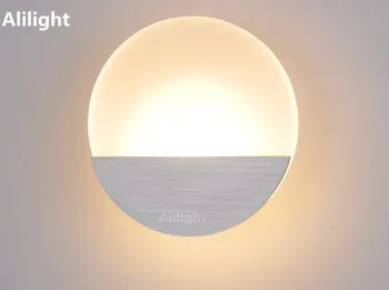 

Modern Acrylic Round LED Wall Lamps Ambient Wall Light Indoor Lighting Aluminum Sconce Home Fixtures Arandela De Parede Lamparas