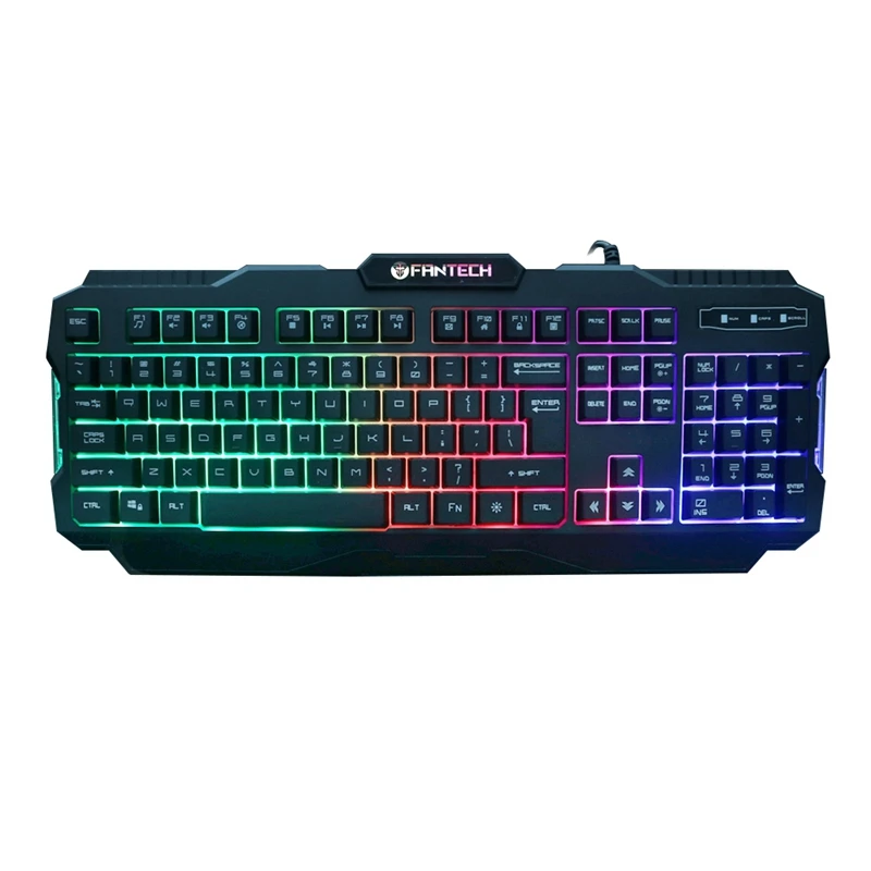 

Fantech K511 Professional Usb Game Backlit Keyboard 104-Key Wired Game Keyboard