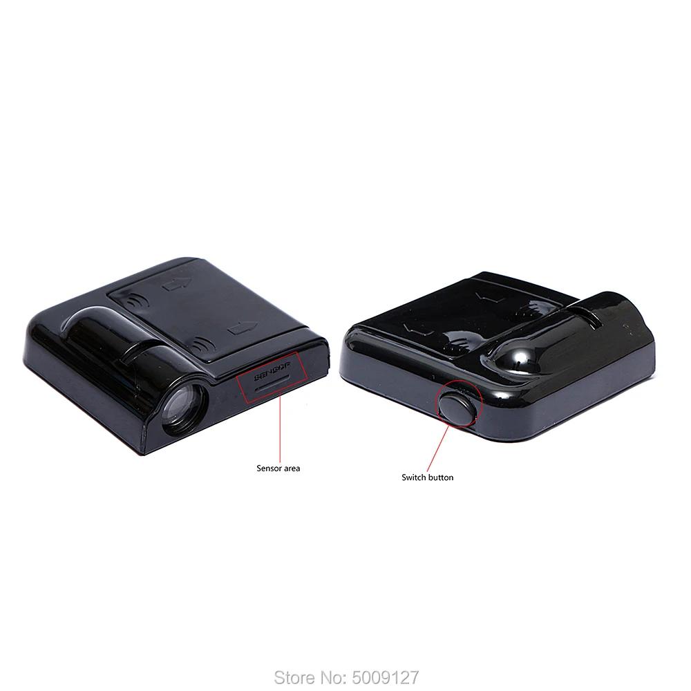 

2 Pcs Universal courtesy lamp LED Car Door Lamp welcome logo projection Light For Volkswagen Ford Kia Toyota Hyundai Mazda Audi