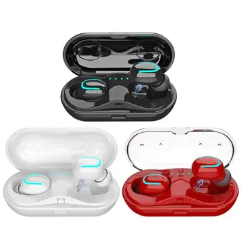 

Q13 TWS Wireless Earphone Bluetooth Earphones Mini True Stereo In-ear Earbuds Headset with Micphone for IOS Android Mobile Phone