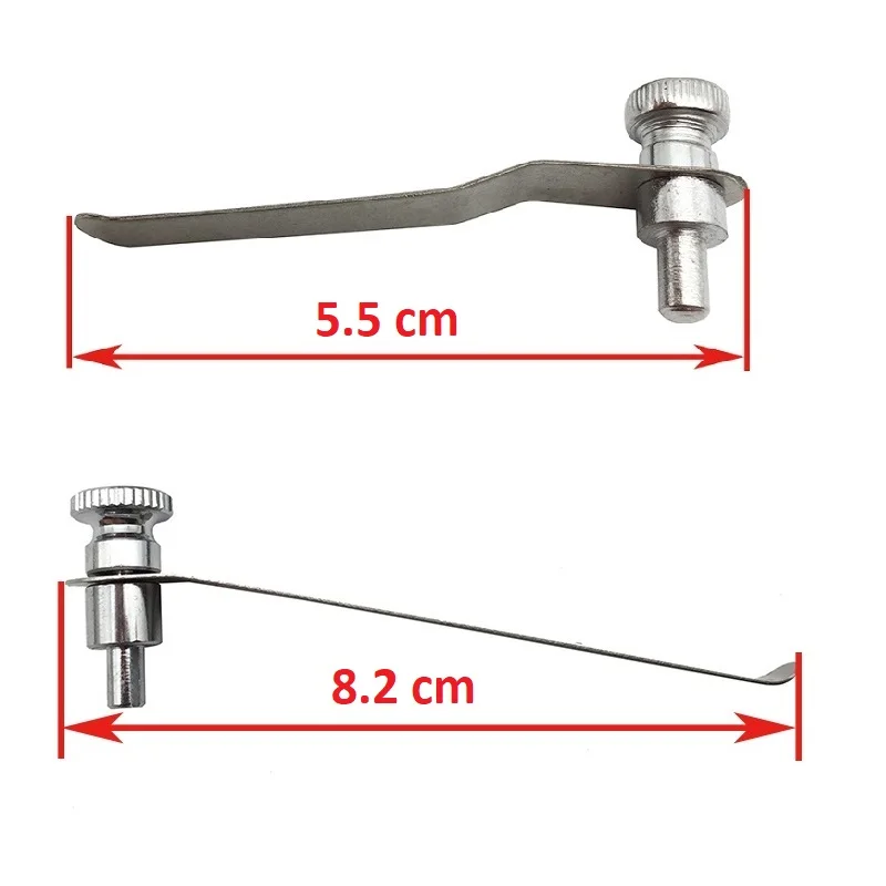 YEGREN 5.5 cm or 8.2 cm Stainless Steel Presser Holder one pair Working Stage Clips for Stereo Microscope Accessory Part