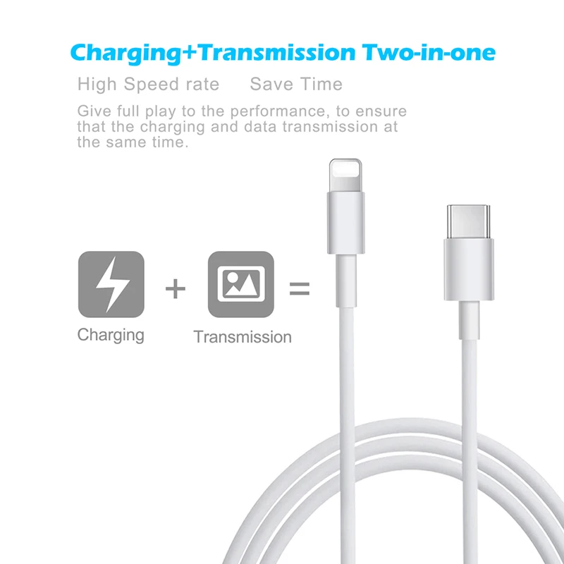 USB نوع C كابل ل فون XR XS ماكس نوع-C إلى الإضاءة كابل يو إس بي 2.0 سريع بيانات الشحن كابل لجهاز ماكبوك USB-C الإضاءة أبل