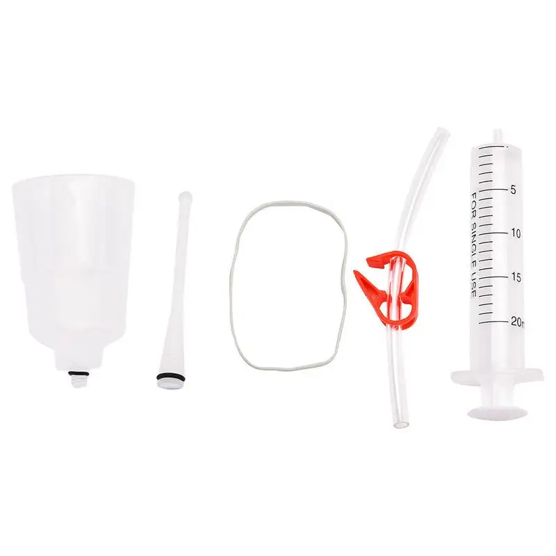 

Disc brake oil change tool Three bicycles Oil brake set translucent Resistance to hydrolysis Oil injector Practical portable