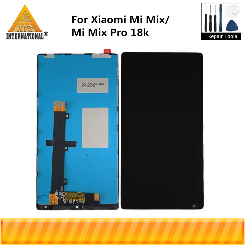 

Axisinterantional For 6.4" Xiaomi Mi MIX LCD Screen Display+Touch Panel Digitizer With Frame For Xiaomi Mi Mix /Mi Mix Pro 18k