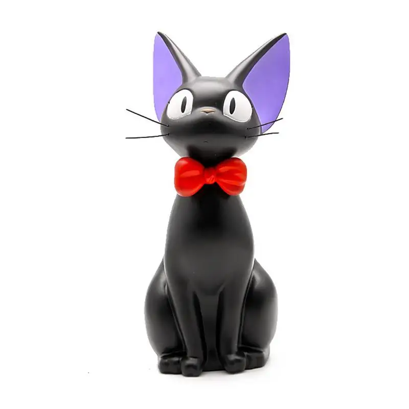 

Cute Black Cat Hand-Made Piggy Bank Piggy Bank Sugar Coated Version Collection Ornaments 25.5x16.5cm