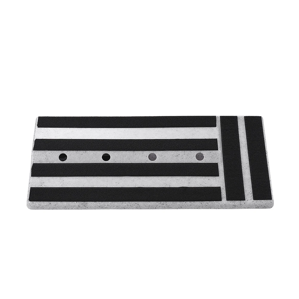 Big Size Guitar Effects Pedal Board Sturdy PE Plastic Guitar Pedalboard Case with Sticking Tape for Guitar Pedal Big Size Guitar Effects Pedal Board Sturdy PE Plastic Guitar Pedalboard Case with Sticking Tape for Guitar Pedal