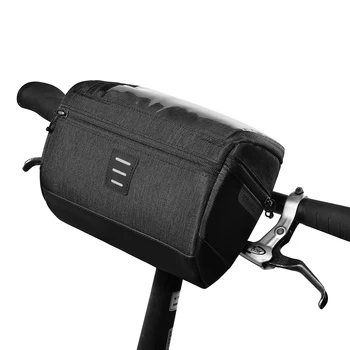 

Bike Handlebar Bag Road Bike Front Frame Bag Touchscreen Phone Holde GPS Touch Screen Case Bicycle Accessories For 6 Inch Phone