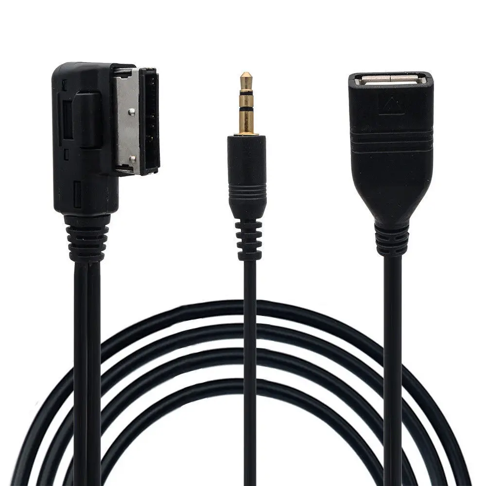 Аудиокабель MDI AMI для музыки MP3 интерфейс USB зарядка 3 5 мм AUX кабель A3 Q7 S5|Кабели