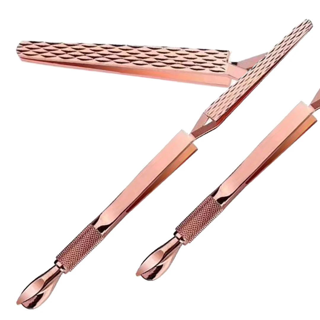 

1pc Multi-Functional Manicure Pedicure C-curve Pinching Tool Cuticle Pusher Nail Art Pincher For Acrylic UV Gel Nails