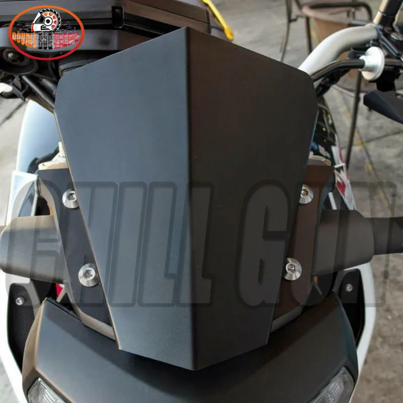 

Motorcycle CNC Aluminium Alloy Windshield WindScreen Visor Viser Deflector Fit For MT-09 MT09 2014 2015 2016 MT 09 2014-2016