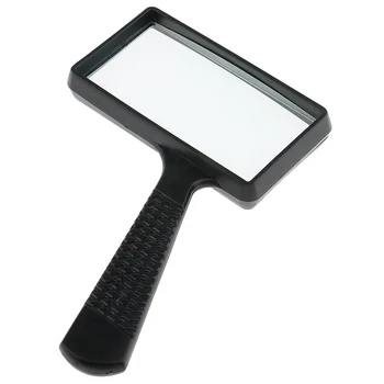 

BHTS-Magnifying Glass 3X Magnification, Multifunctional Rectangular Magnifying Glass