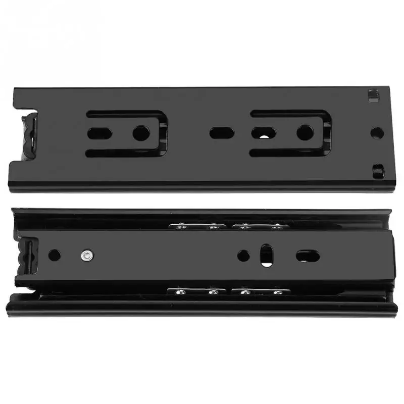

2Pcs/Lot Full Extension Guide Rail Drawer Slides For Home Kitchen Drawer Cupboard Furniture Hardware Set Accessories