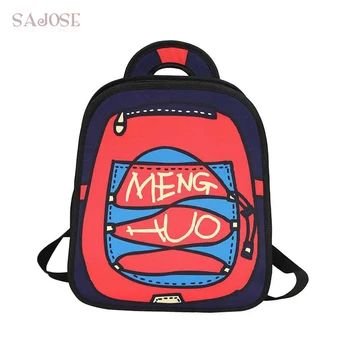 

Women Painted Canvas Casual Backpack Cute Girl School Bag Ladies Contrast Knapsack Casual Travel Bags for Teenage Girls