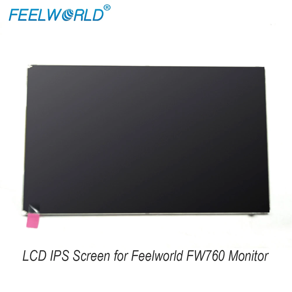 Feelworld LCD ekran IPS dla FW760 Monitor Full HD 1920×1200 wyświetlacz współczynnik kontrastu 1200:1 450cd/m2 jasność