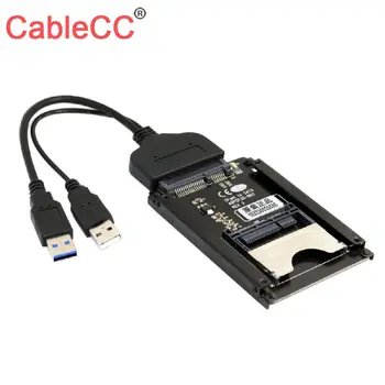 

Xiwai SATA 22Pin to USB 3.0 to CFast Card adapter 2.5" Hard Disk Case SSD HDD for PC
